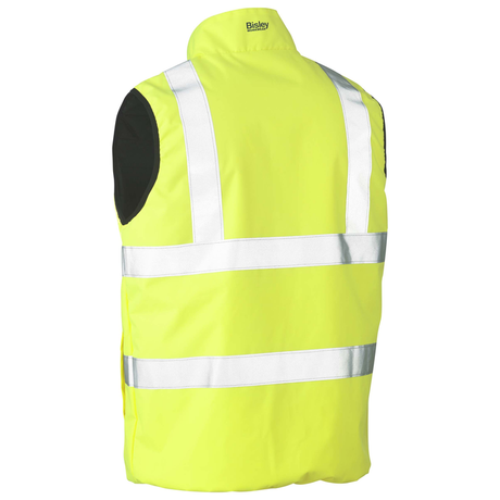 Bisley Taped Hi-Vis Reversible Puffer Vest