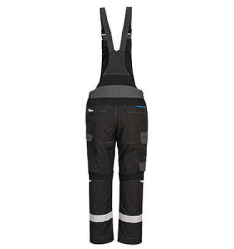 Portwest WX3 FR Bib & Brace #colour_black