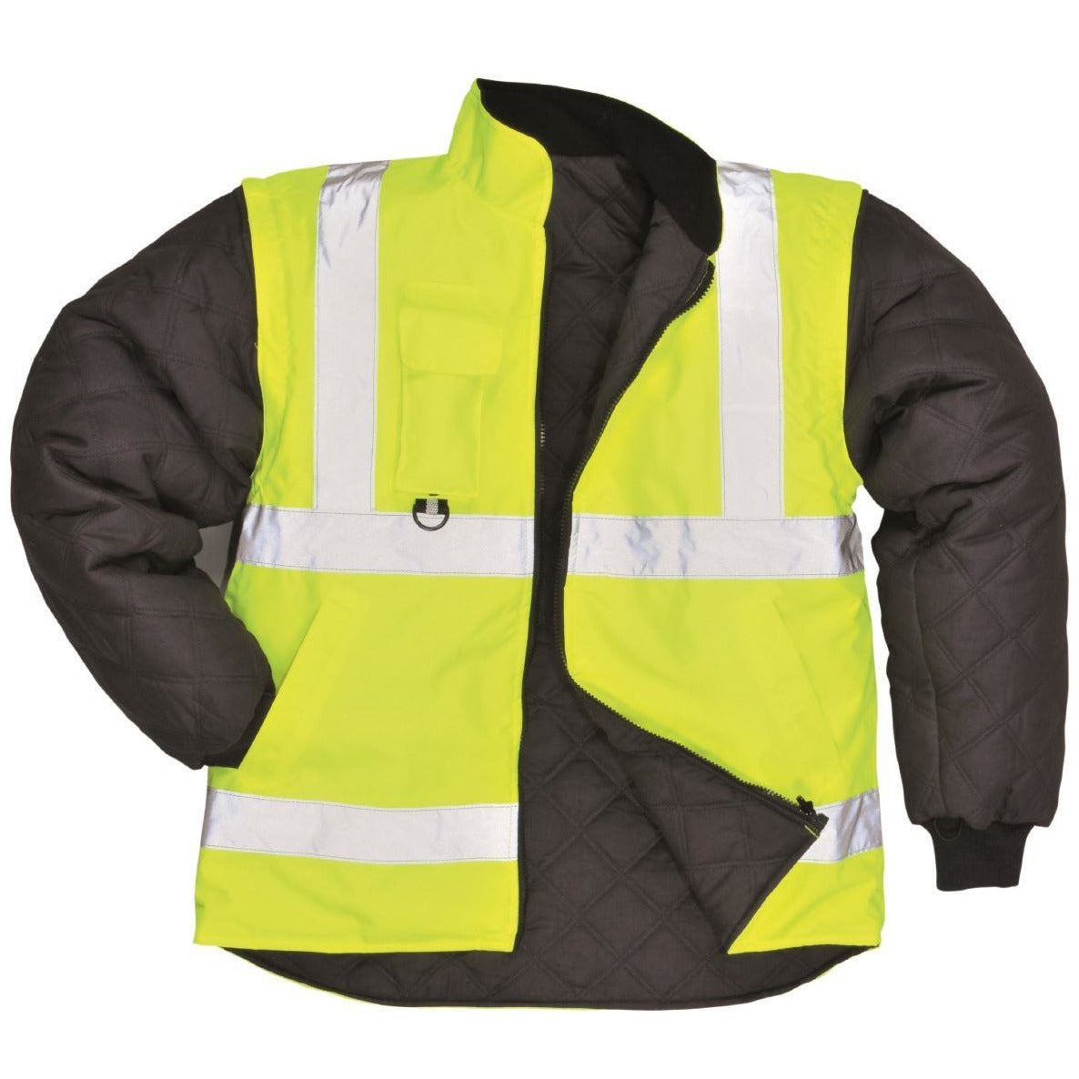 Portwest Hi-Vis Breathable 7-in-1 Traffic Jacket