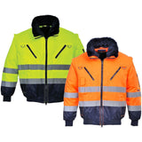 Portwest Hi-Vis 3-in-1 Pilot Jacket