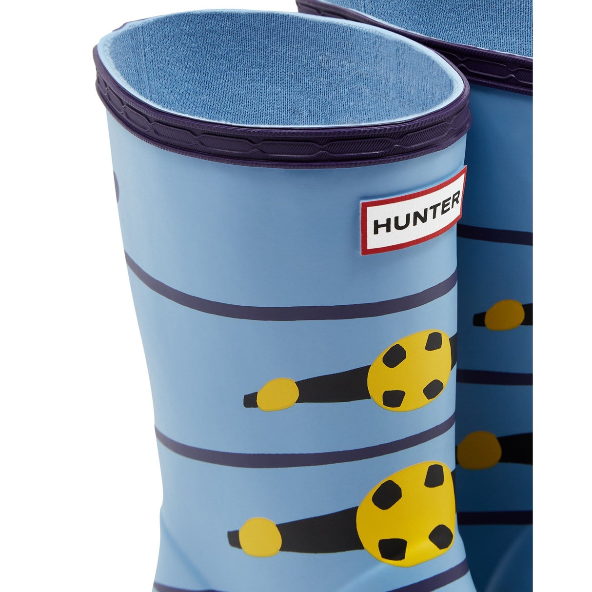 Hunter Kid's First Classic Caterpillar Character Wellington Boots