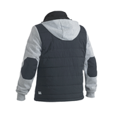 Bisley Flex & Move Contrast Puffer Fleece Hooded Jacket