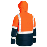 Bisley Taped Two Tone Hi-Vis Puffer Jacket