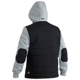 Bisley Flex & Move Contrast Puffer Fleece Hooded Jacket