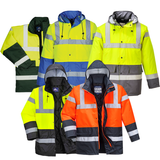 Portwest Hi-Vis Contrast Winter Traffic Jacket